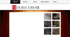Desktop Screenshot of kutlucatekstil.com